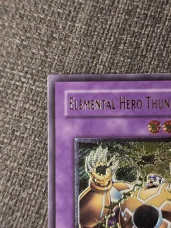 Yu-Gi-Oh! TCG Elemental Hero Thunder Giant TLM-EN036 Ultimate Rare 1st EURO - Image 2
