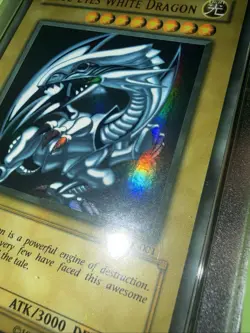 YuGiOh! Blue-Eyes White Dragon SDK-001 FADED PSA 9 Unlimited - Image 3