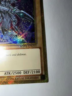 Yu-Gi-Oh Dark Magician MVP1-ENGV3 Gold Secret Rare Card Limited Edition - Image 5