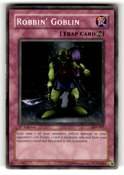 Robbin' Goblin SDP-047 1st Edition Common Starter Deck: Pegasus LP - Image 1