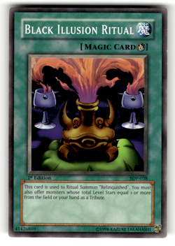 Black Illusion Ritual SDP-038 1st Edition Common Starter Deck: Pegasus LP - Image 1