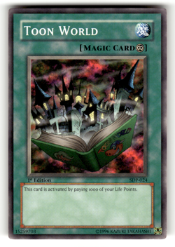 Toon World SDP-024 1st Edition Common Starter Deck: Pegasus LP - Image 1
