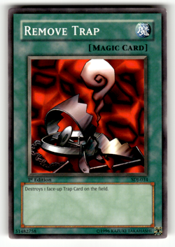 Remove Trap SDJ-034 1st Edition Common Starter Deck: Joey LP - Image 1