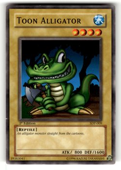 Toon Alligator SDP-009 1st Edition Common Starter Deck: Pegasus LP - Image 1