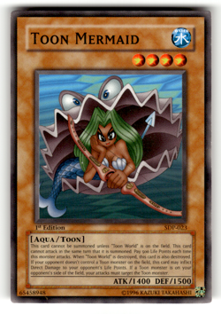 Toon Mermaid SDP-023 1st Edition Common Starter Deck: Pegasus LP - Image 1