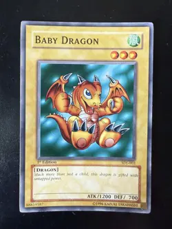 Baby Dragon SDJ-003 Starter Deck: Joey 1st Edition Yu-Gi-Oh TCG - Image 1