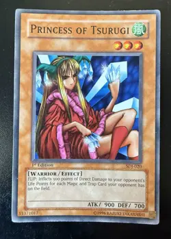 Yugioh - Princess of Tsurugi SDJ-020 1st Edition - Starter Deck: Joey - Image 1