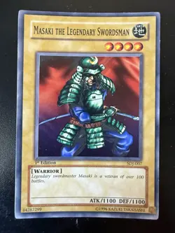 Starter Deck: Joey #SDJ-007 Masaki the Legendary Swordsman 1st Edition Yu-Gi-Oh! - Image 1