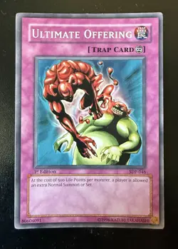 Yugioh - Ultimate Offering SDP-046 1st Edition - Starter Deck: Pegasus - Image 1