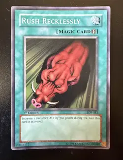 Rush Recklessly - SDP-033 1st Edition - YuGiOh - Image 1