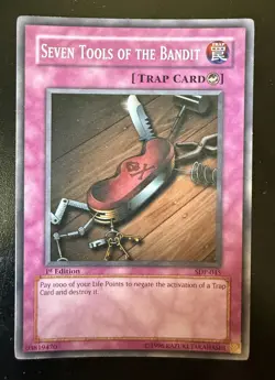 Seven Tools of the Bandit - SDP-045 1st Edition - YuGiOh - Image 1