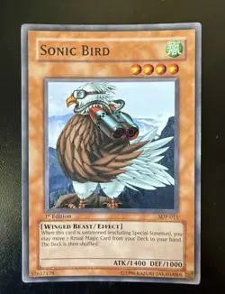 Sonic Bird - SDP-011 - Common - 1st Edition - Lightly Played - Image 1