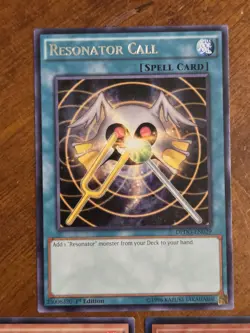 Darkness Resonator BLZD-EN001 Super Rare Yugioh 1st Edition Set Blazing Dominion - Image 4