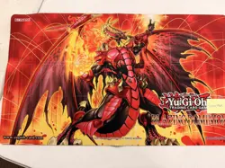 YuGiOh Blazing Dominion - Blazing Dragon Playmat NEW! - Image 1