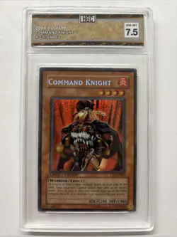 2004 Yugioh Command Knight #cti-en003 HGC 7.5 - Image 1