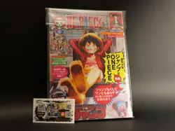 One Piece Magazine Vol.20 - st-21 014 Luffy red Sealed - Image 1