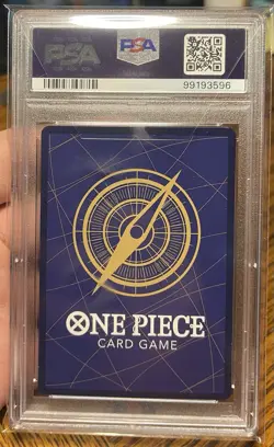 2022 One Piece Romance Dawn Shanks Secret Rare #OP01-120 PSA 9 English - Image 2
