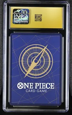 2022 ONE PIECE JAPANESE OP01-120 SHANKS ALT ART CGC 10 PRISTINE - Image 2