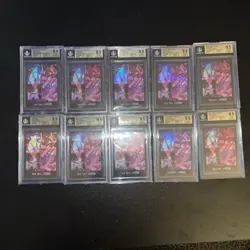 One Piece Sequential Set Of 10 Four Emperors English 2nd Anniversary Don BGS 9.5 - Image 2