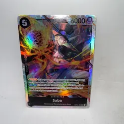Sabo OP04-083 Super Rare Kingdoms of Intrigue One Piece Foil Near Mint - Image 1