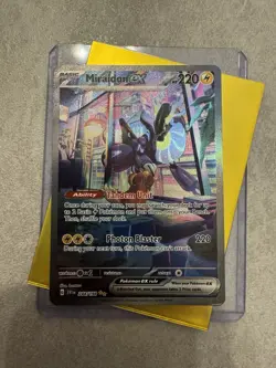 Miraidon EX Holo Card 244/198 Scarlet Violet Base Set 2 - Image 1