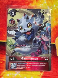 Gammamon (Alternate Art) BT8-008 R Digimon Card Game New Awakening - Image 1