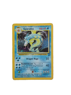 Gyarados, 1999 Pokemon, Base Set 2, Holo Rare, 2nd Edition Card, Collectors - Image 2