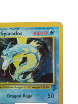 Gyarados, 1999 Pokemon, Base Set 2, Holo Rare, 2nd Edition Card, Collectors - Image 4