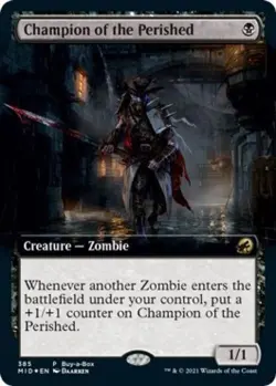 Champion of the Perished -Foil Light Play MTG Promos: Buy-A-Box - Image 1
