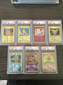 Pokemon XY EVO Slap Lot Psa 9 And 8 (7 Cards) - Image 1