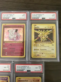 Pokemon XY EVO Slap Lot Psa 9 And 8 (7 Cards) - Image 3