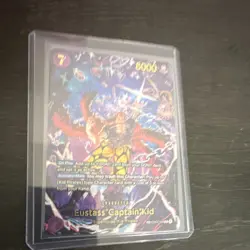 Bandai One Piece Card Game Eustass "Captain" Kid EB04-039 8000 ATK 7 Cost - Image 1