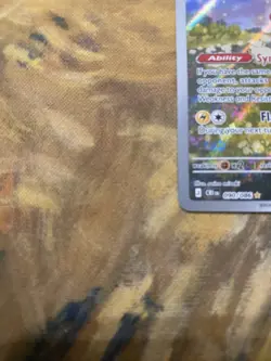 Ampharos Illustration Rare 090/086 CRI Chaos Rising Pokemon Card English NM Holo - Image 3
