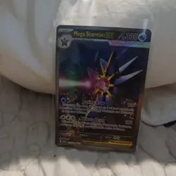 Pokemon Mega Starmie EX Secret Rare Holo Perfect Order Card 118/088 - Image 3