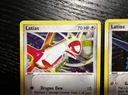 Latias 4/10 & Latios 2/10 Holo Trainer Kit Combo Pokemon Cards 2 PACK - Image 3