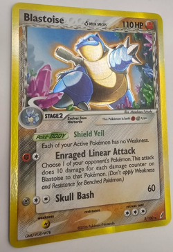 Blastoise 2/100 Rare Crystal Guardians Holo Pokemon Card Combined P&P - Image 1