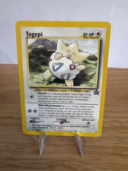 Pokemon Card - WoTC Black Star Promo Togepi #30 LP-NM - Image 1