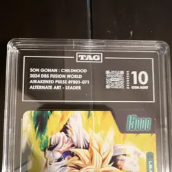Dragon Ball Super Card Game Son Gohan: Childhood Alt Art Foil TAG 10 FB01-071 - Image 4