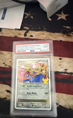 Zacian LV. X SWSH135 SWSH: Sword & Shield Promo Cards Holo - Image 1