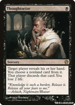 Thoughtseize [THS - 107] - MP TCG MTG - Image 1