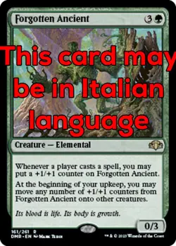 MTG FORGOTTEN ANCIENT EXC - ANTICO DIMENTICATO 161 - DMR - MAGIC - Image 1