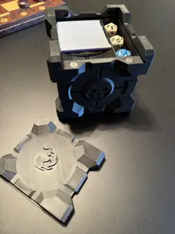 MTG Commander Damonen Deck inklusive Wurfel und 3D gedruckter Deckbox - Image 4
