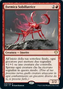 MTG AGITATOR ANT EXC - FORMICA SOBILLATRICE - CMD2020 - MAGIC - Image 1