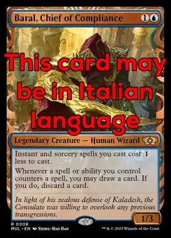 MTG BARAL, CHIEF OF COMPLIANCE 8 EXC - COMMISSARIO DELLA CONFORMITA - MUL IT - Image 1