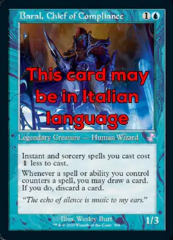 MTG BARAL, CHIEF OF COMPLIANCE EXC - COMMISSARIO DELLA CONFORMITA - TSR X IT - Image 1