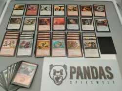 MtG Magic the Gathering R/W Giant Deck - Image 1