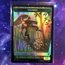 Squirrel Token/ Treasure - 015/020 (CL: Baldur's Gate) MTG Magic - Image 1