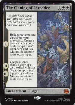 The Cloning of Shredder M Teenage Mutant Ninja Turtles 60 NM MTG - Image 1