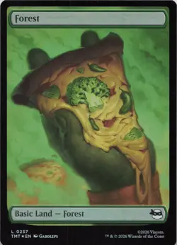 Forest 0257 FOIL L Teenage Mutant Ninja Turtles 257 MTG - Image 1