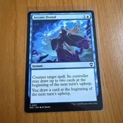 Arcane Denial - N/M - Secrets Of Strixhaven Magic The Gathering MTG - Image 1